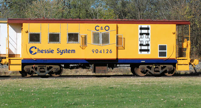 Chessie Caboose adopted by the New Buffalo Railroad Museum