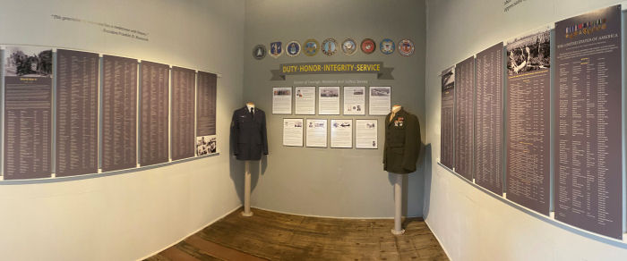new veterans exhibit open to the public